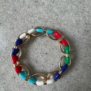 Colorful Gold-Tone Bracelet